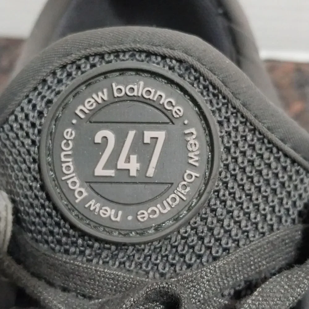 New Balance Men's Charcoal and Cream Athletic Shoes